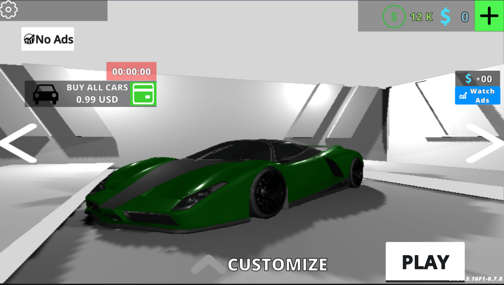 A new user interface has been added called modern user interface pack in the garage of optic feb