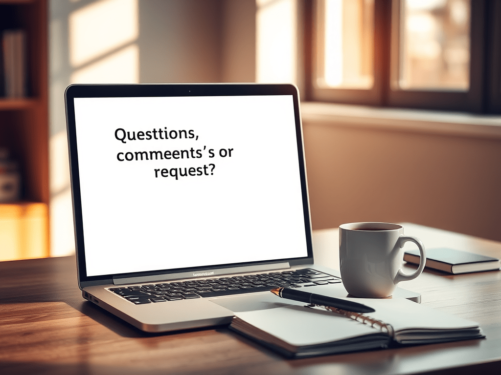 A home picture of questions and feedback of organization Duround