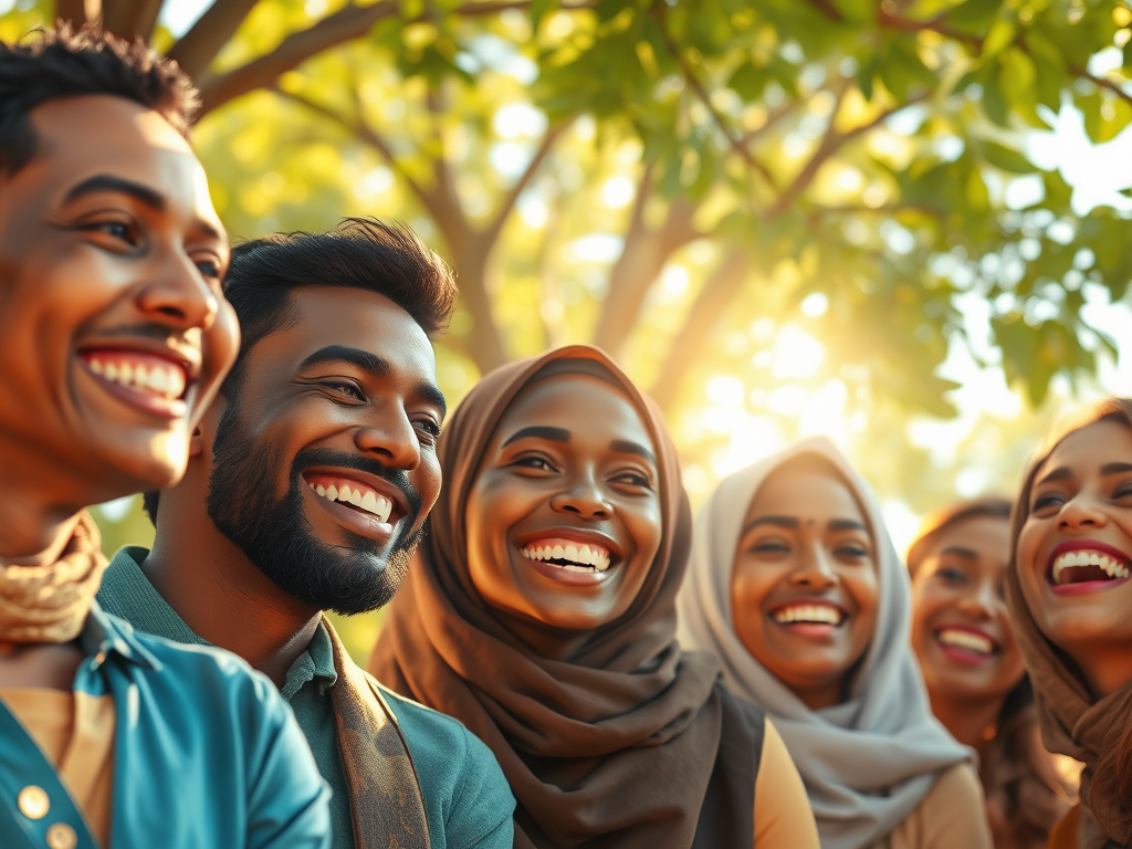 Smile and happiness show that a good emotion that led to a good behaviour