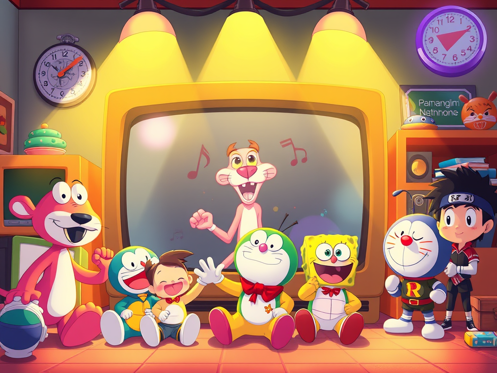 Things I used to watch during my childhood, especially when we had a television.