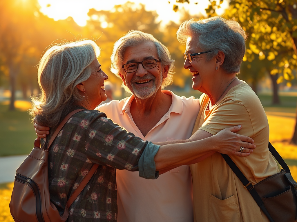 Reuniting with old friends brings joy and happiness. It also makes you remember the old days and smile endlessly.