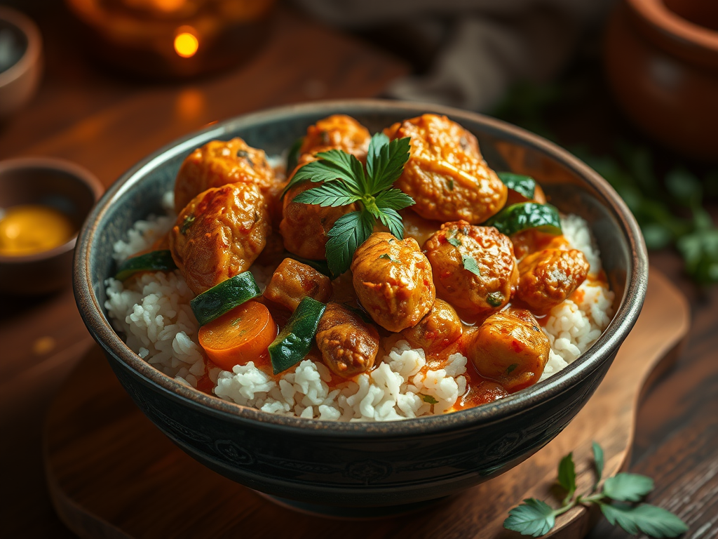 The best food in the universe will be chicken rice curry that offer health benefits with the right ingredients, and good cooker