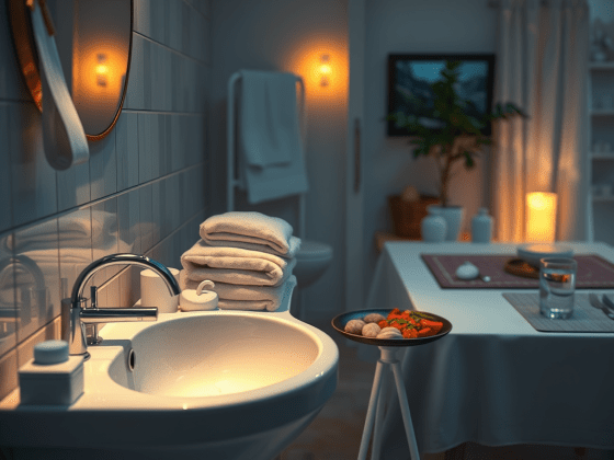 What the things to do at the evening time which are dinner, going bathroom, praying, and watching YouTube