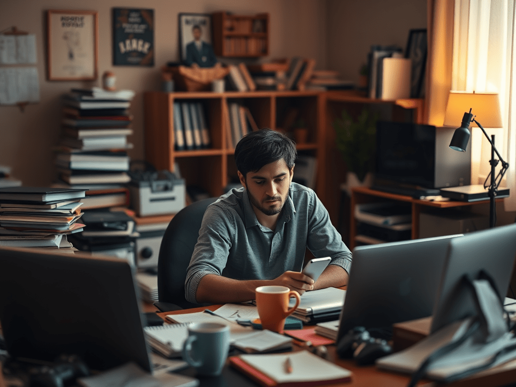 Busy schedules, to many works need to be done after multiple putting off.