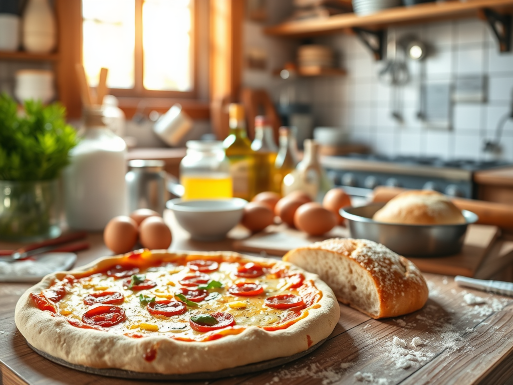 How to use floor to make a food with little ingredients but nutrition