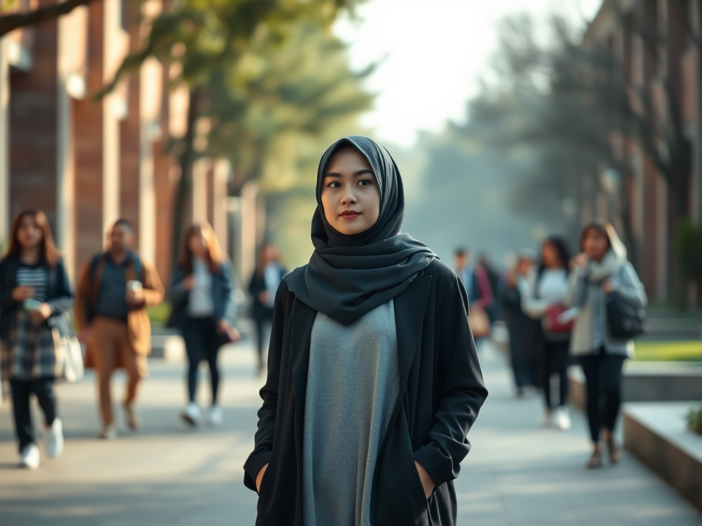 Clothes ethics for Muslim at university or college
