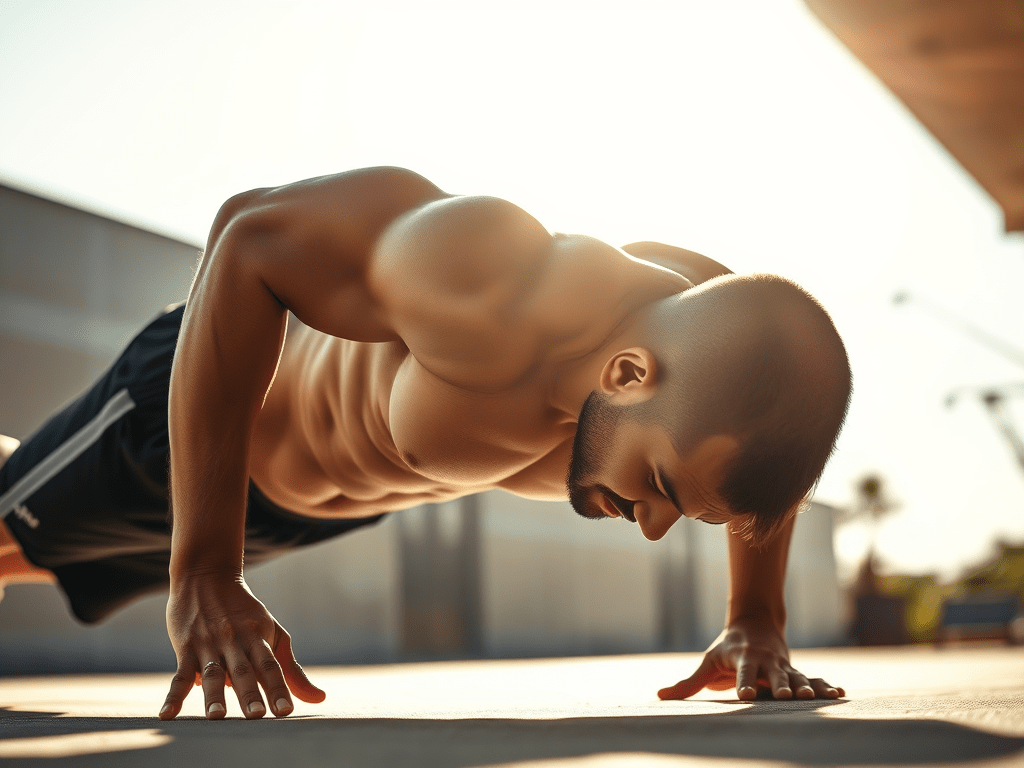 Benefit of doing push up as favourite of physical activity