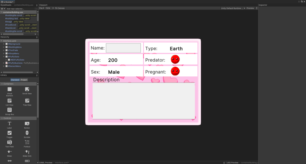 The sensor icon displays whimsical statistics in the new laid-back fluffy farm.