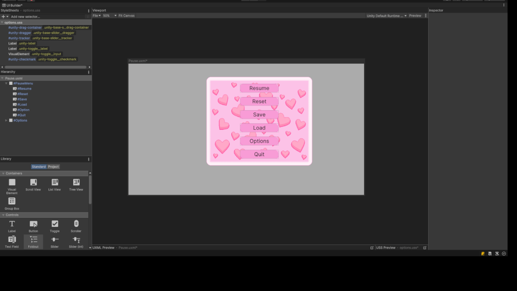 Pausing the game to halt all action.