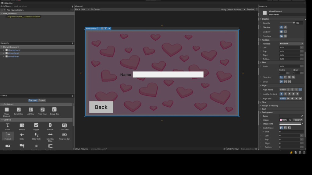 You need a name to save and load the game.