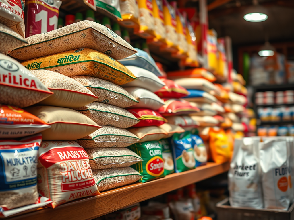 The top five grocery items I’ve bought in the past.