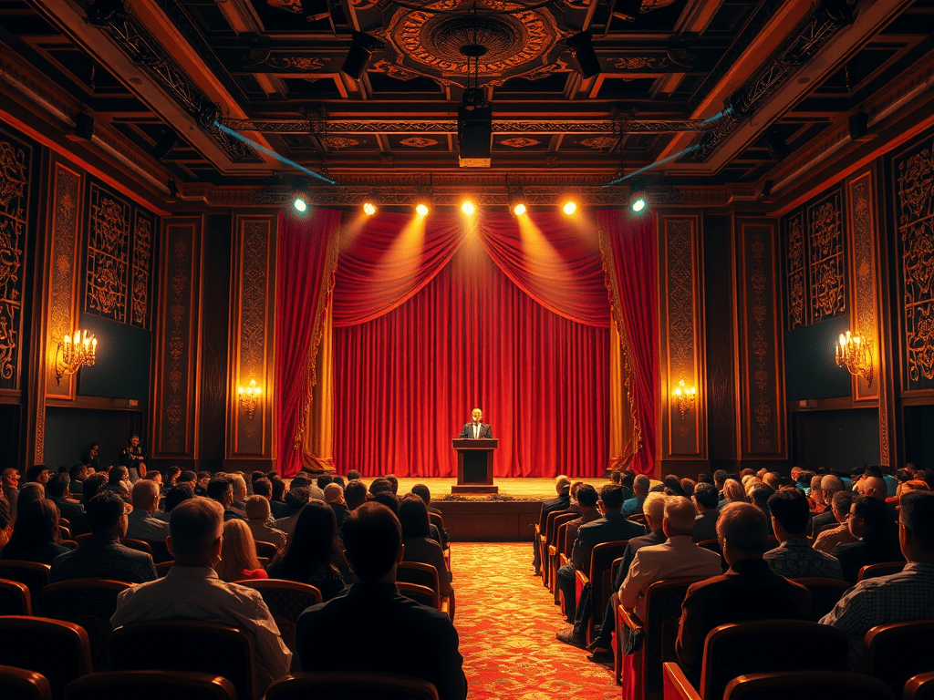 Find out if I have ever performed on stage or given a speech.
