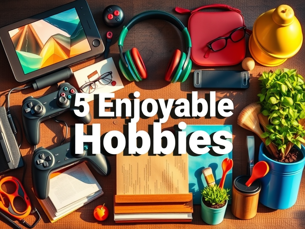 Discover 5 Enjoyable Hobbies to Try Today – DuRound Sanctum Studio
